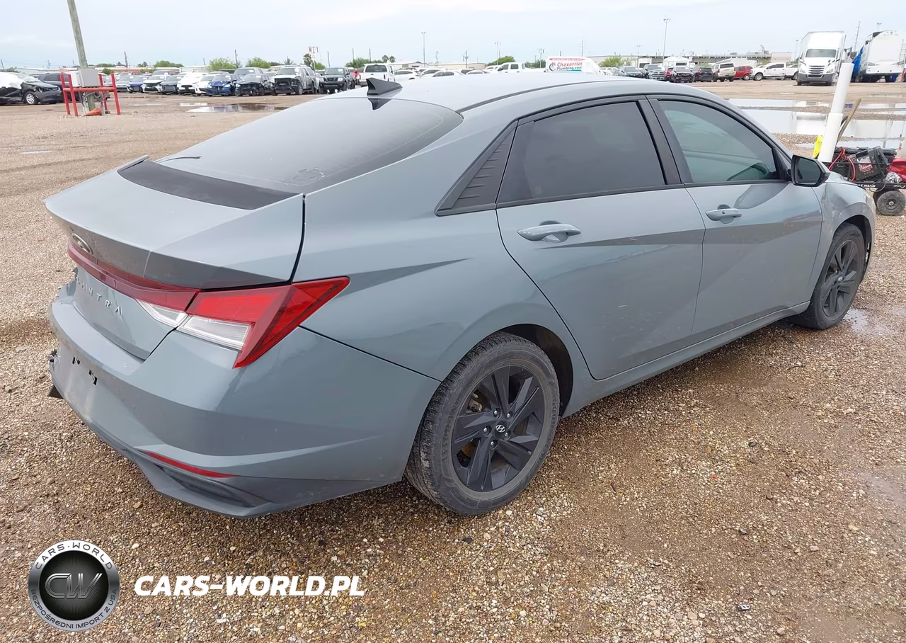 2021 Hyundai Elantra Sel VIN:KMHLS4AG2MU065419 - 4