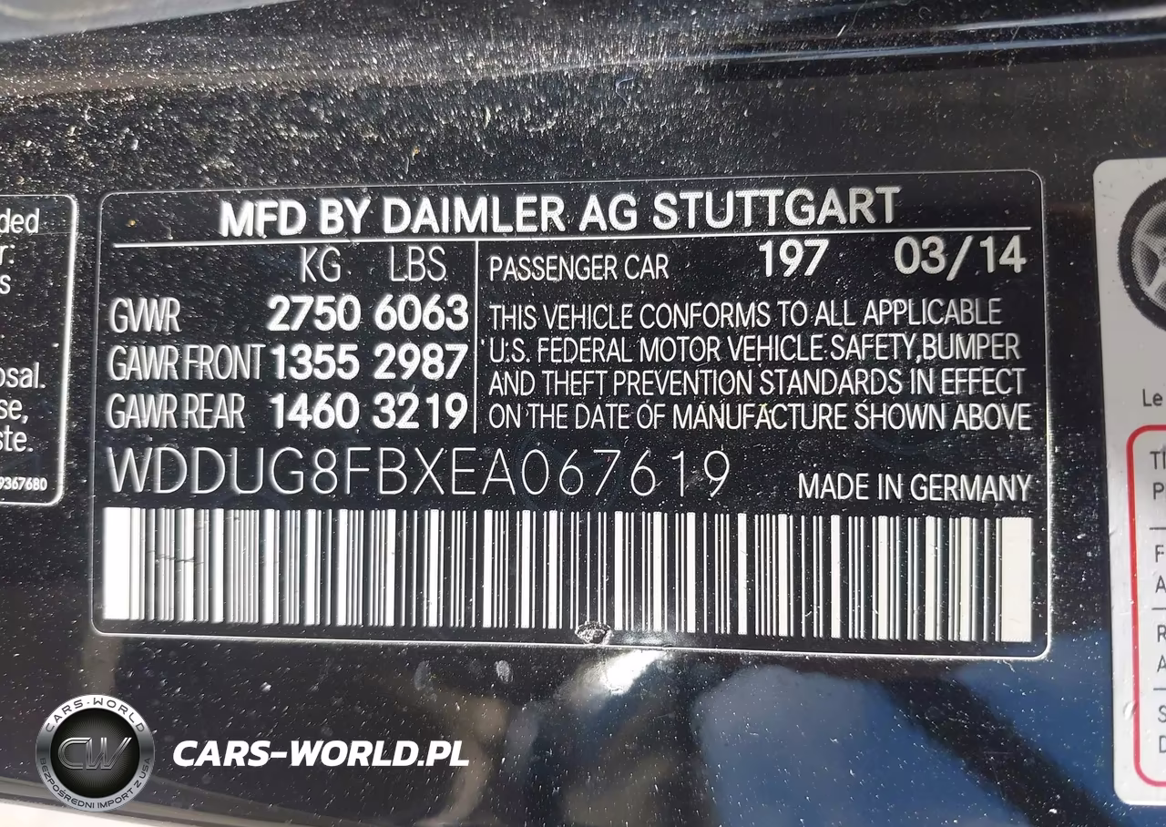 2014 Mercedes-Benz S 550 4Matic VIN:WDDUG8FBXEA067619 - 9