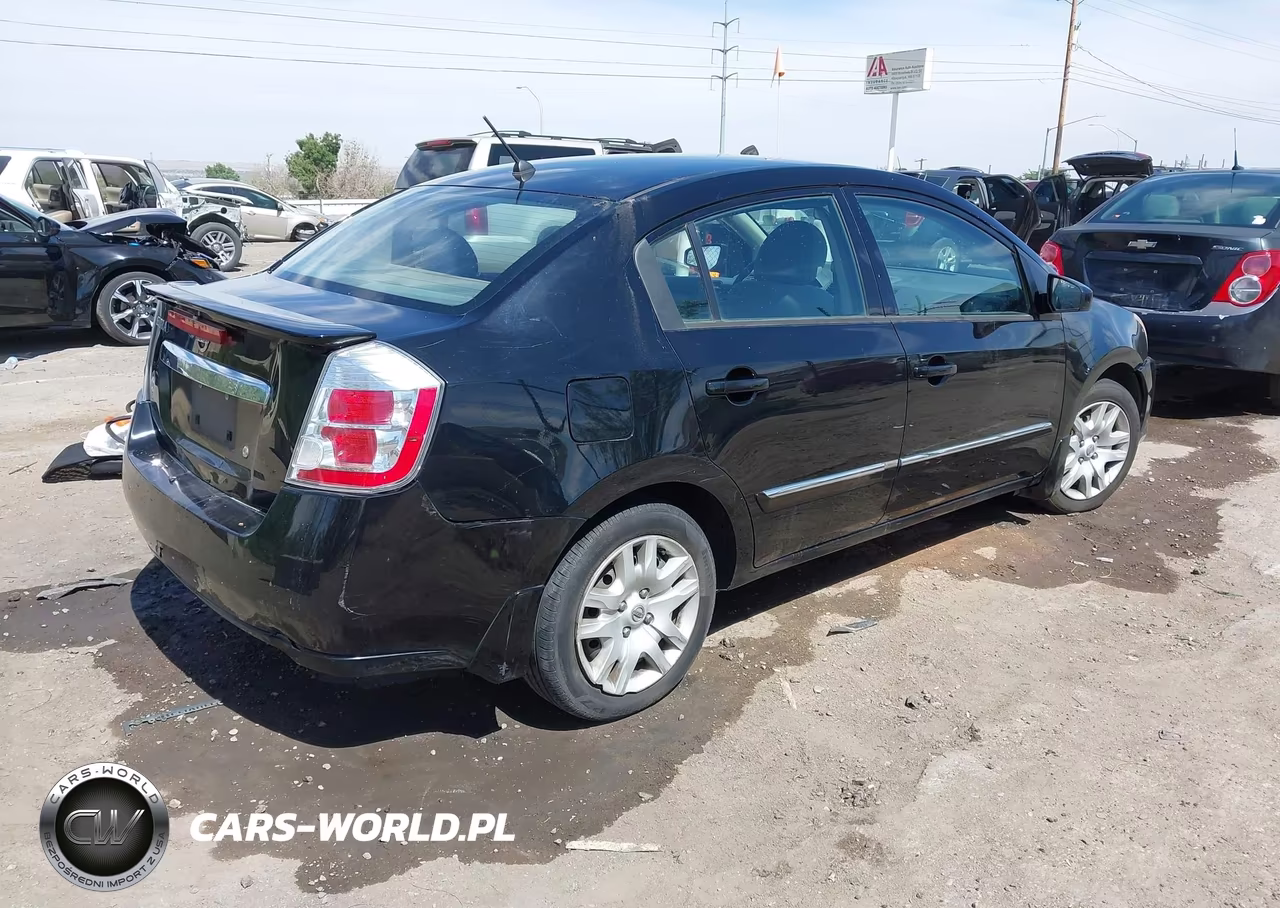 2012 Nissan Sentra 2.0 S VIN:3N1AB6AP7CL645638 - 4