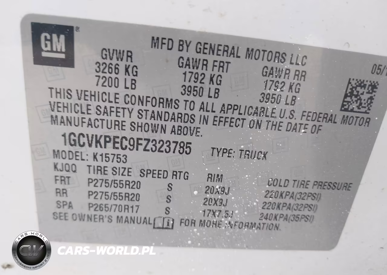 2015 Chevrolet Silverado 1500 Ls VIN:1GCVKPEC9FZ323785 - 9