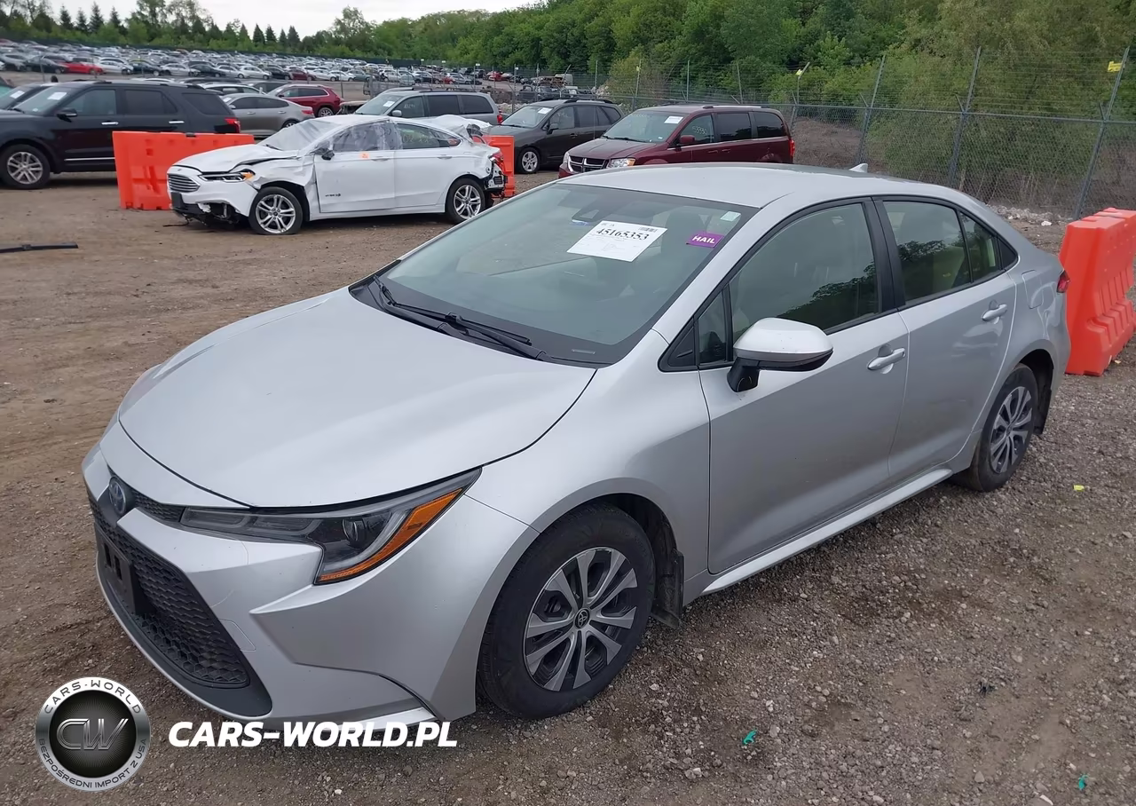 2022 Toyota Corolla Hybrid Le VIN:JTDEAMDE2N3010471 - 2