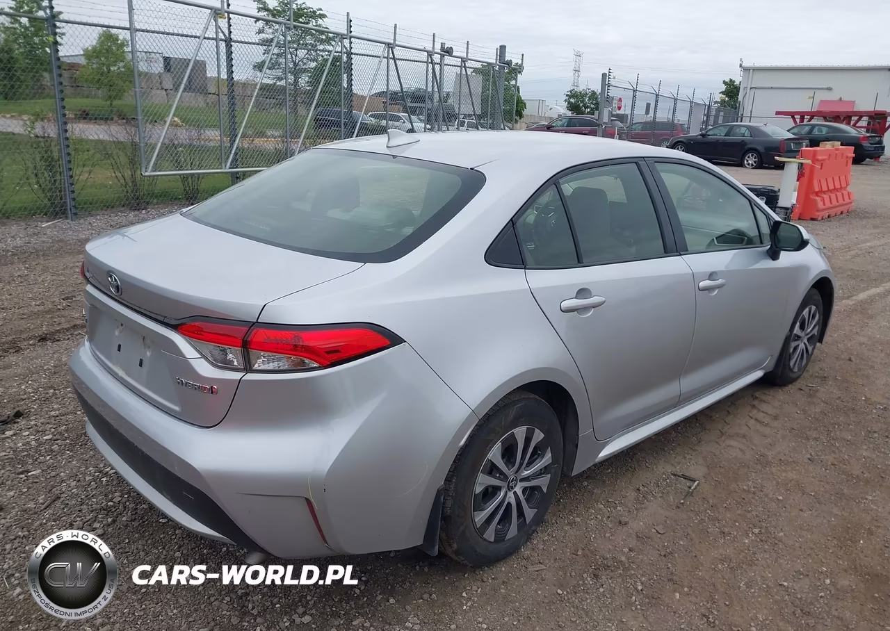 2022 Toyota Corolla Hybrid Le VIN:JTDEAMDE2N3010471 - 4