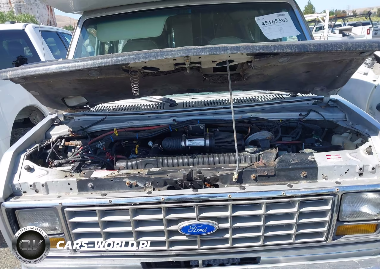 1991 Ford Econoline E350 Super Duty Van VIN:1FDHS34M7MHA66883 - 10
