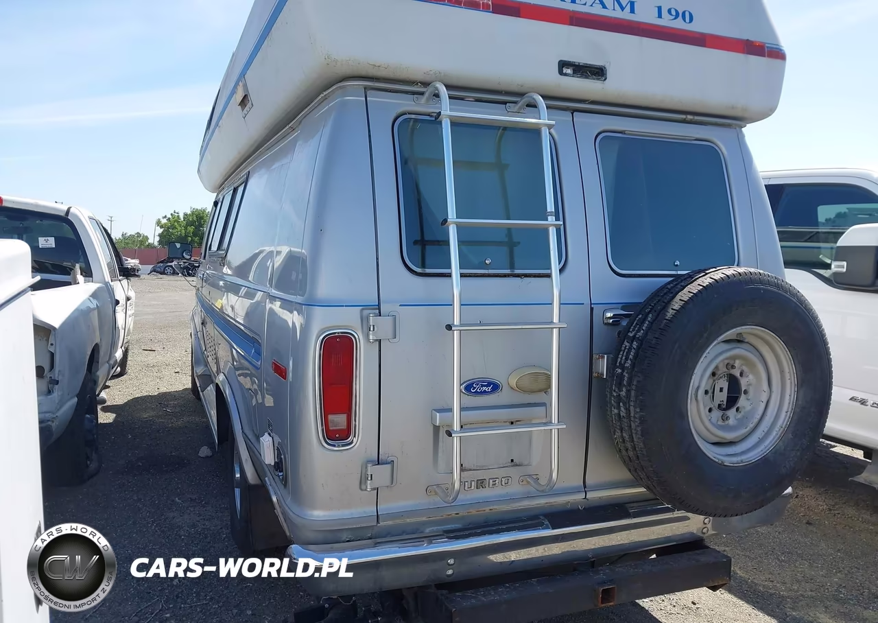 1991 Ford Econoline E350 Super Duty Van VIN:1FDHS34M7MHA66883 - 3