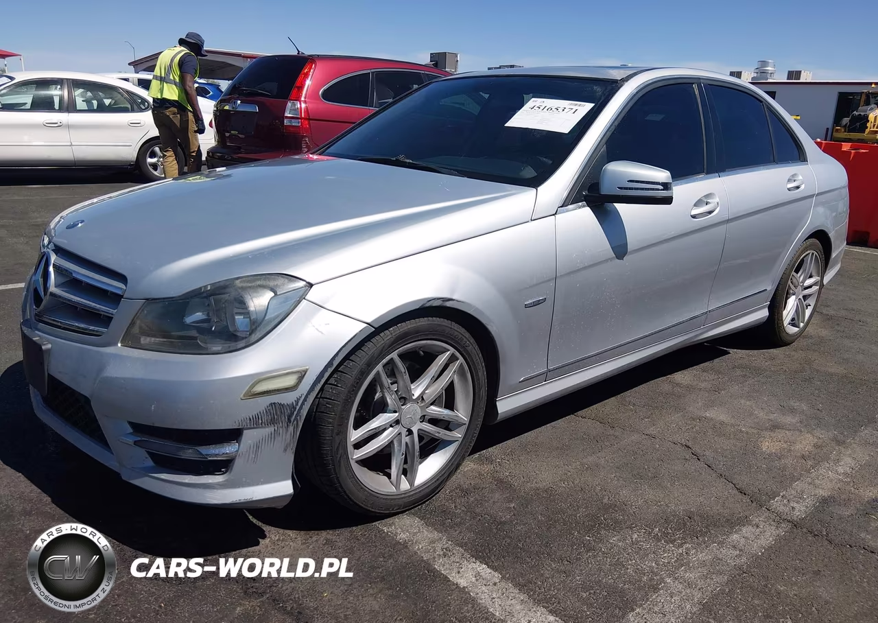 2012 Mercedes-Benz C 250 Sport VIN:WDDGF4HB2CR210972 - 2