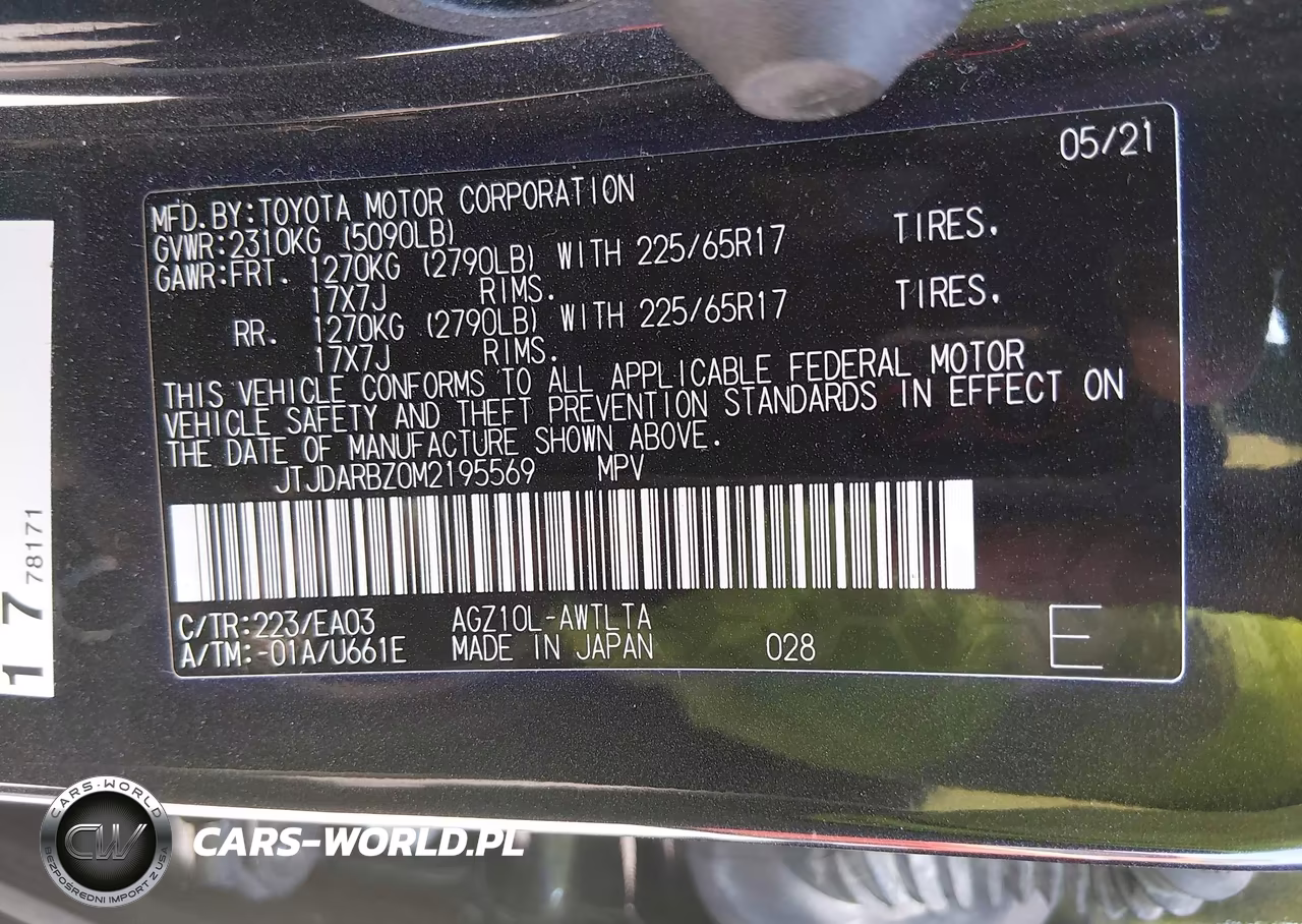2021 Lexus Nx 300 VIN:JTJDARBZ0M2195569 - 9