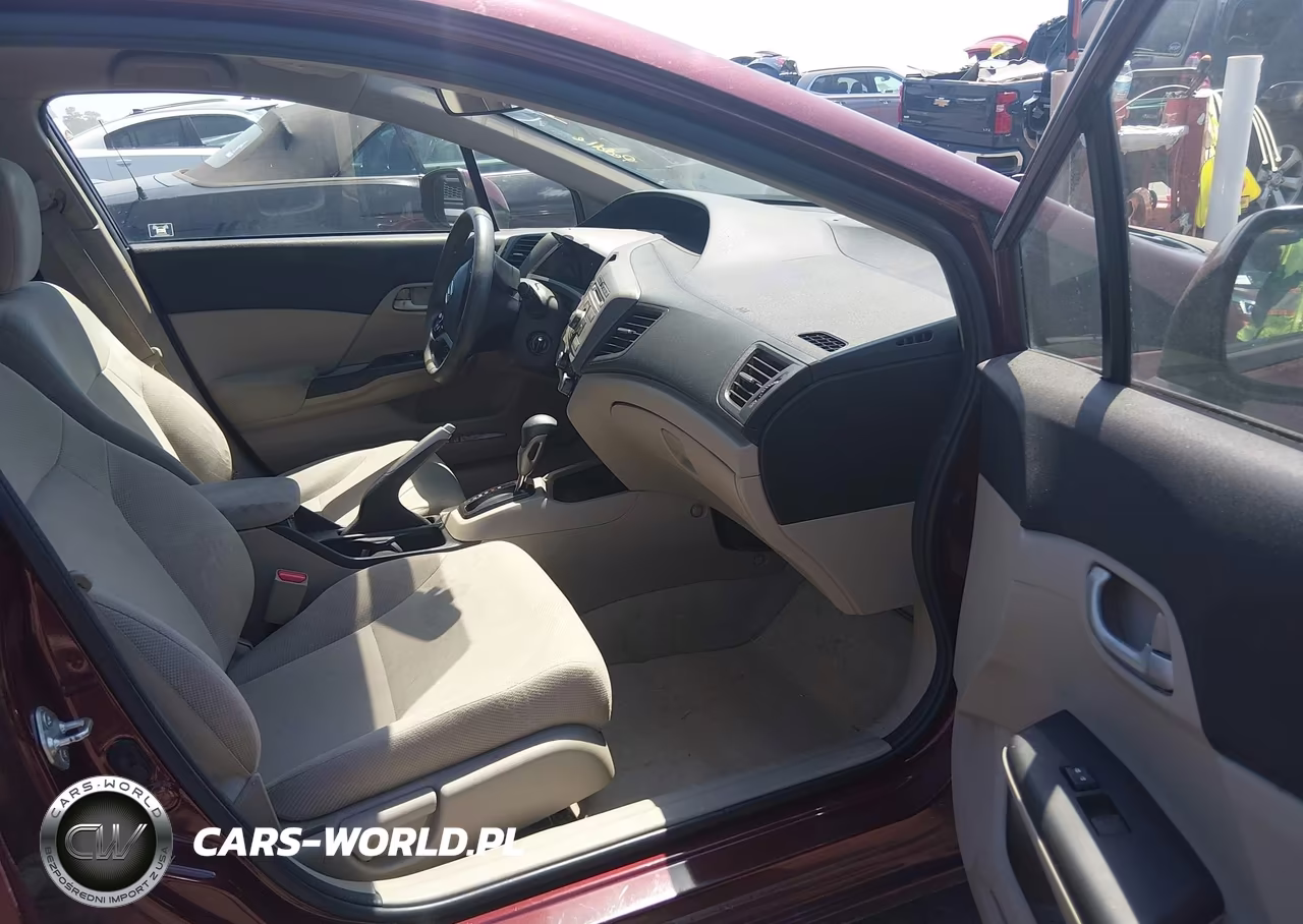 2012 Honda Civic Lx VIN:2HGFB2F53CH606946 - 5
