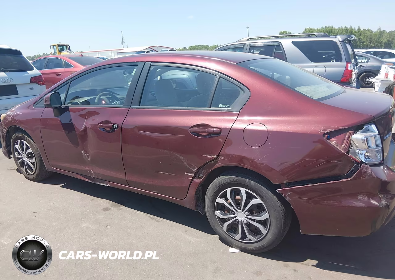 2012 Honda Civic Lx VIN:2HGFB2F53CH606946 - 6