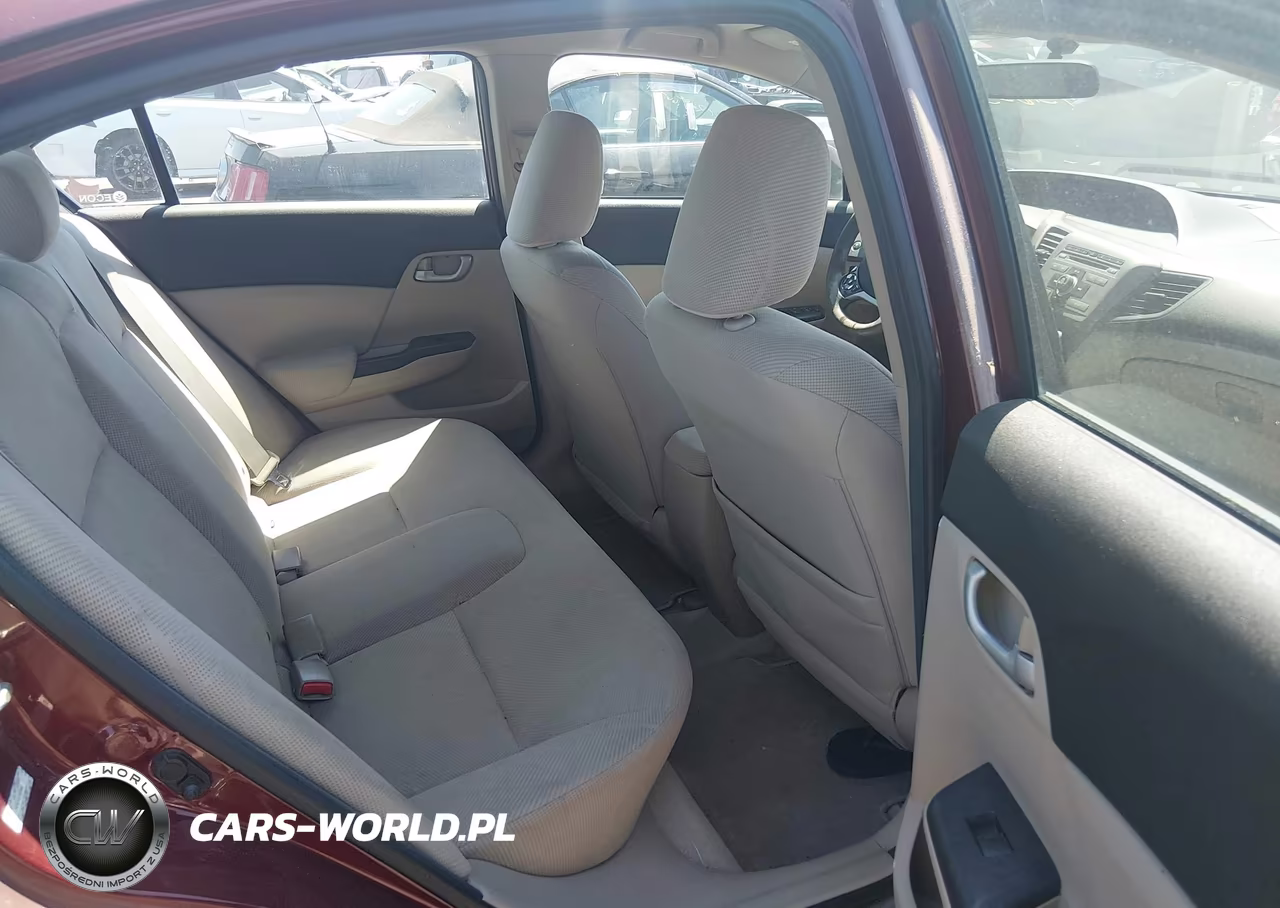 2012 Honda Civic Lx VIN:2HGFB2F53CH606946 - 8
