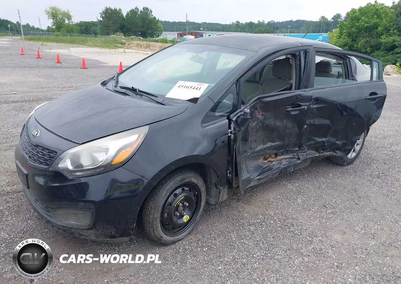 2015 Kia Rio Lx VIN:KNADM4A31F6424439 - 2