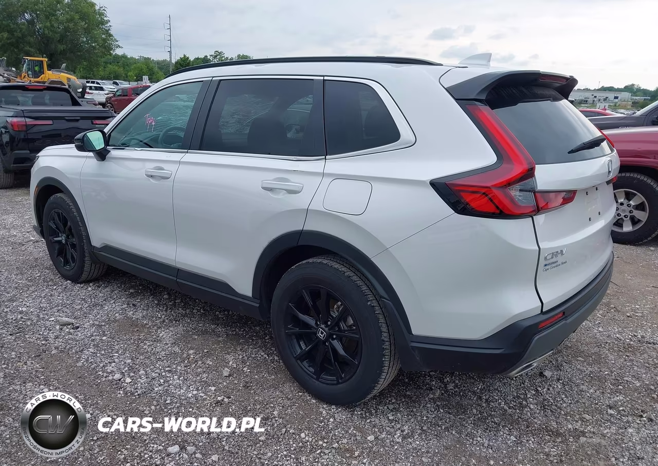 2025 Honda Cr-V Hybrid Sport VIN:7FARS6H53SE058794 - 3