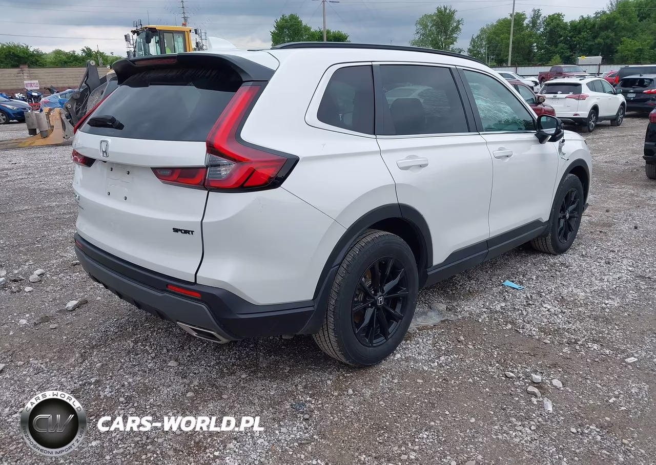 2025 Honda Cr-V Hybrid Sport VIN:7FARS6H53SE058794 - 4