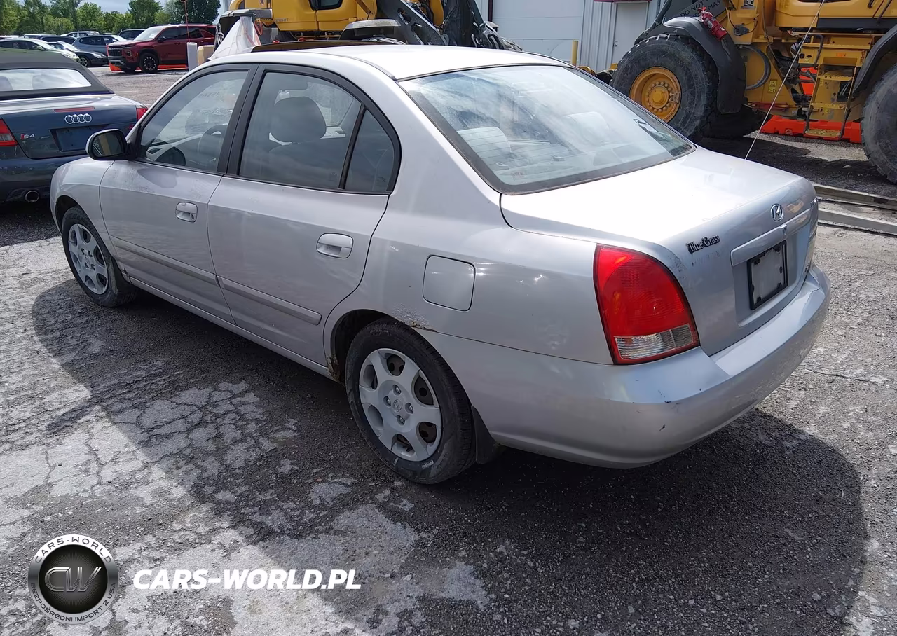 2001 Hyundai Elantra Gls VIN:KMHDN45D31U248366 - 3