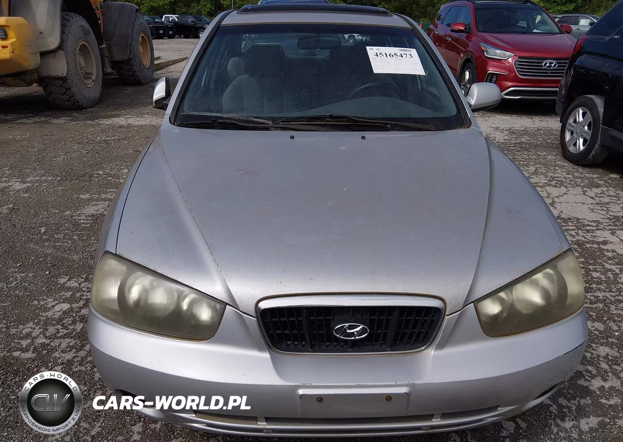 2001 Hyundai Elantra Gls VIN:KMHDN45D31U248366 - 6