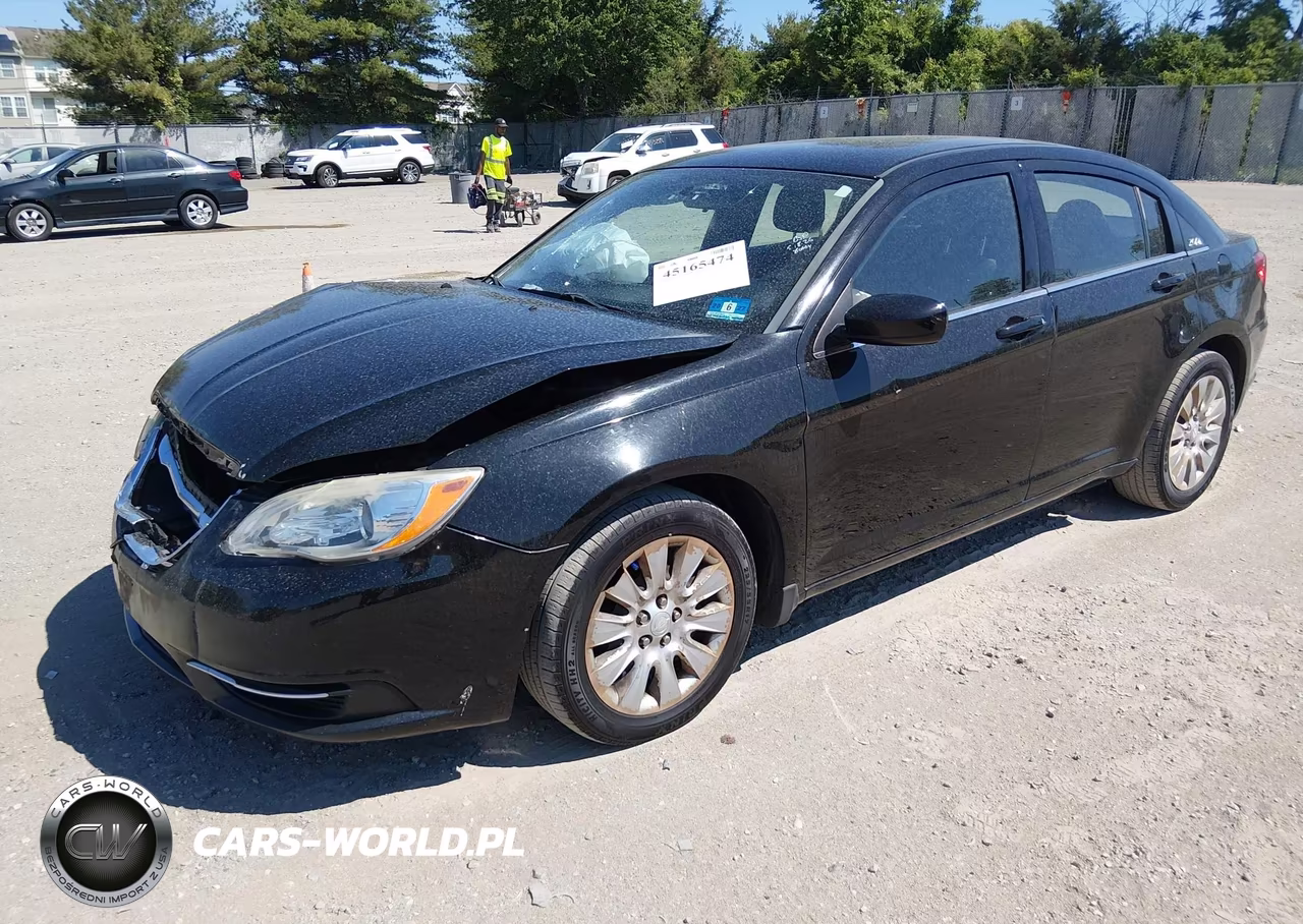 2012 Chrysler 200 Lx VIN:1C3CCBAB7CN158167 - 2