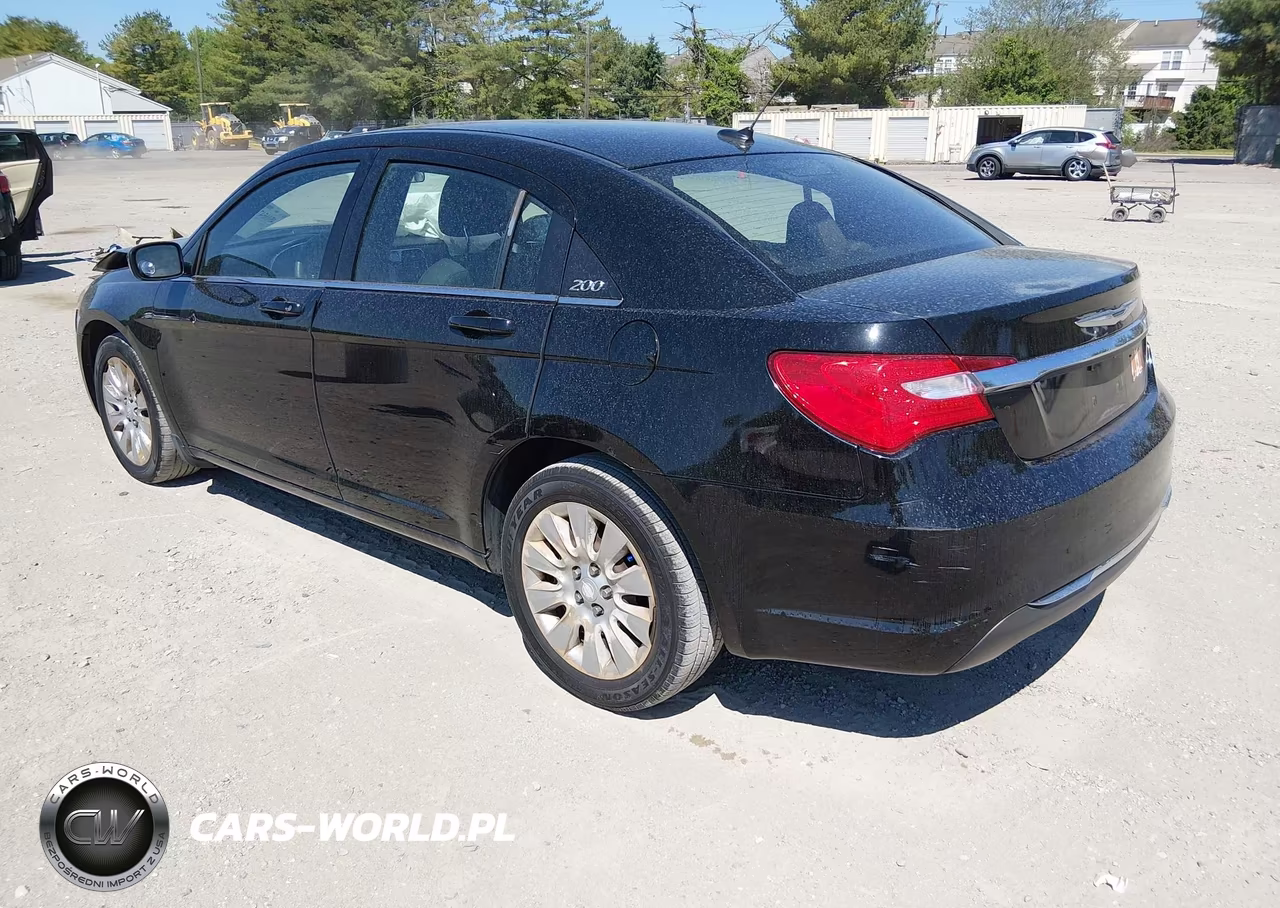 2012 Chrysler 200 Lx VIN:1C3CCBAB7CN158167 - 3