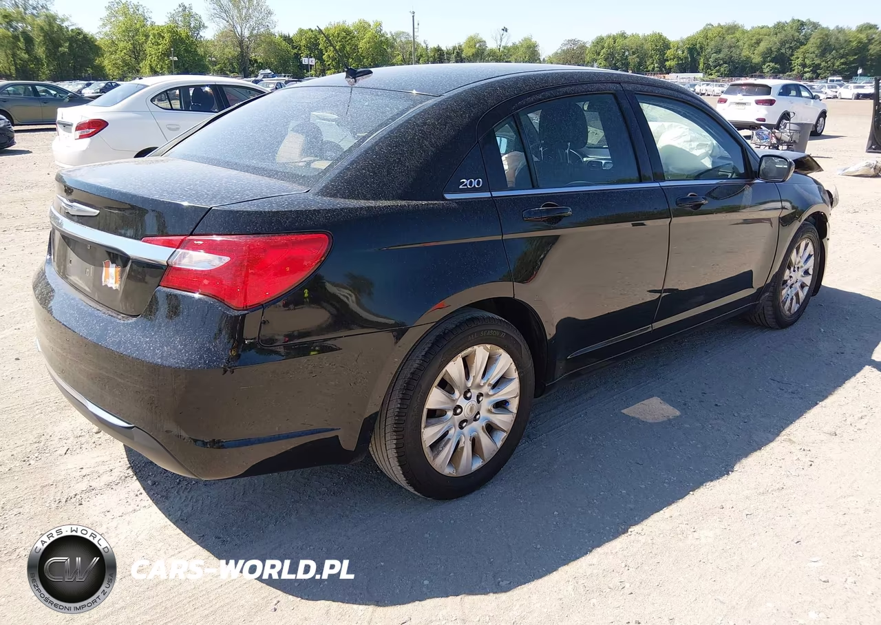 2012 Chrysler 200 Lx VIN:1C3CCBAB7CN158167 - 4