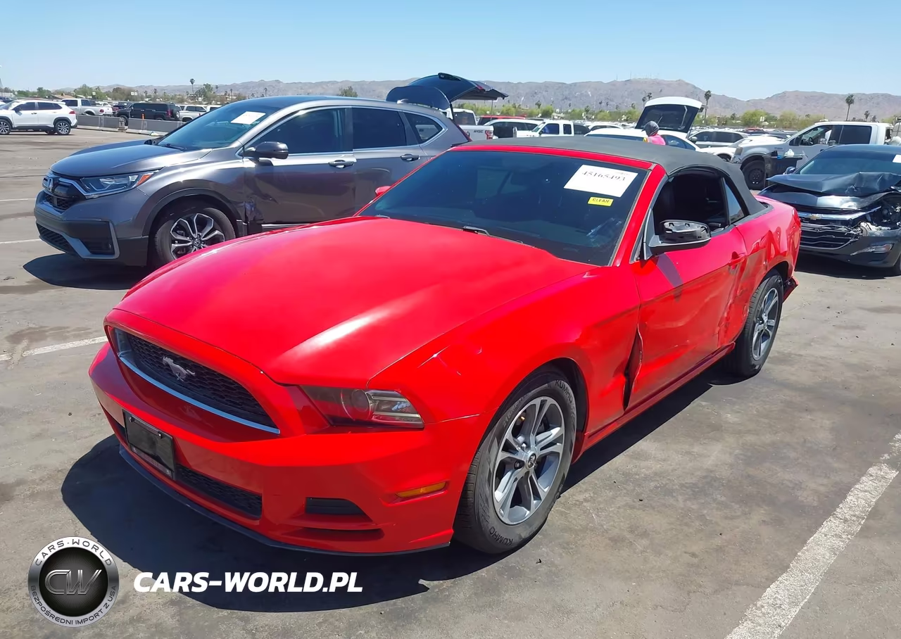 2014 Ford Mustang V6 Premium VIN:1ZVBP8EM3E5243016 - 2