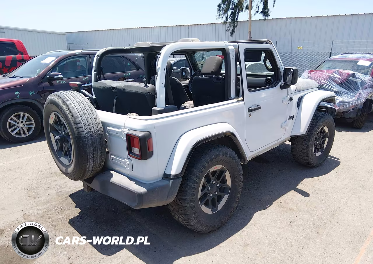 2021 Jeep Wrangler Sport S 4X4 VIN:1C4GJXAN7MW853142 - 4