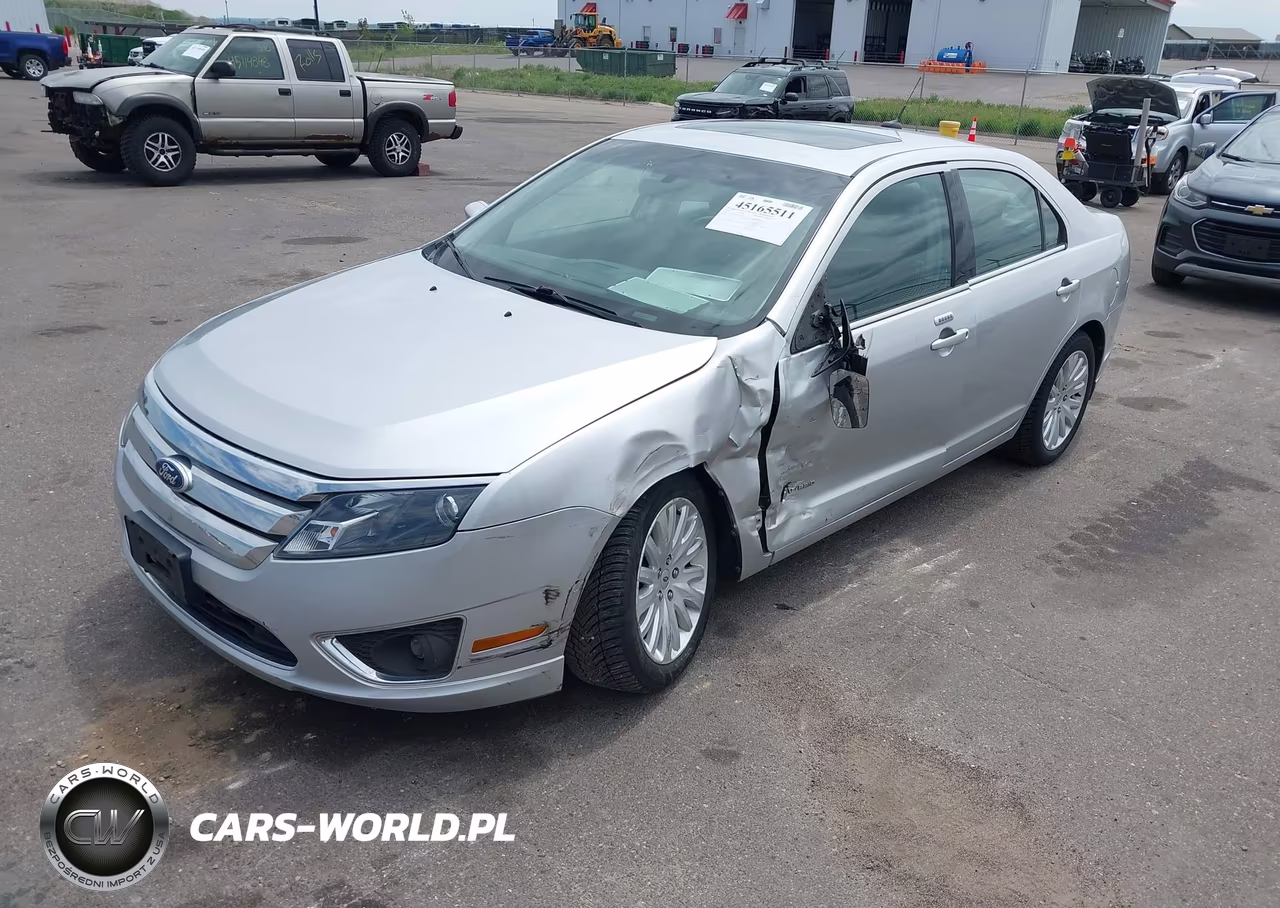 2010 Ford Fusion Hybrid VIN:3FADP0L32AR388634 - 2