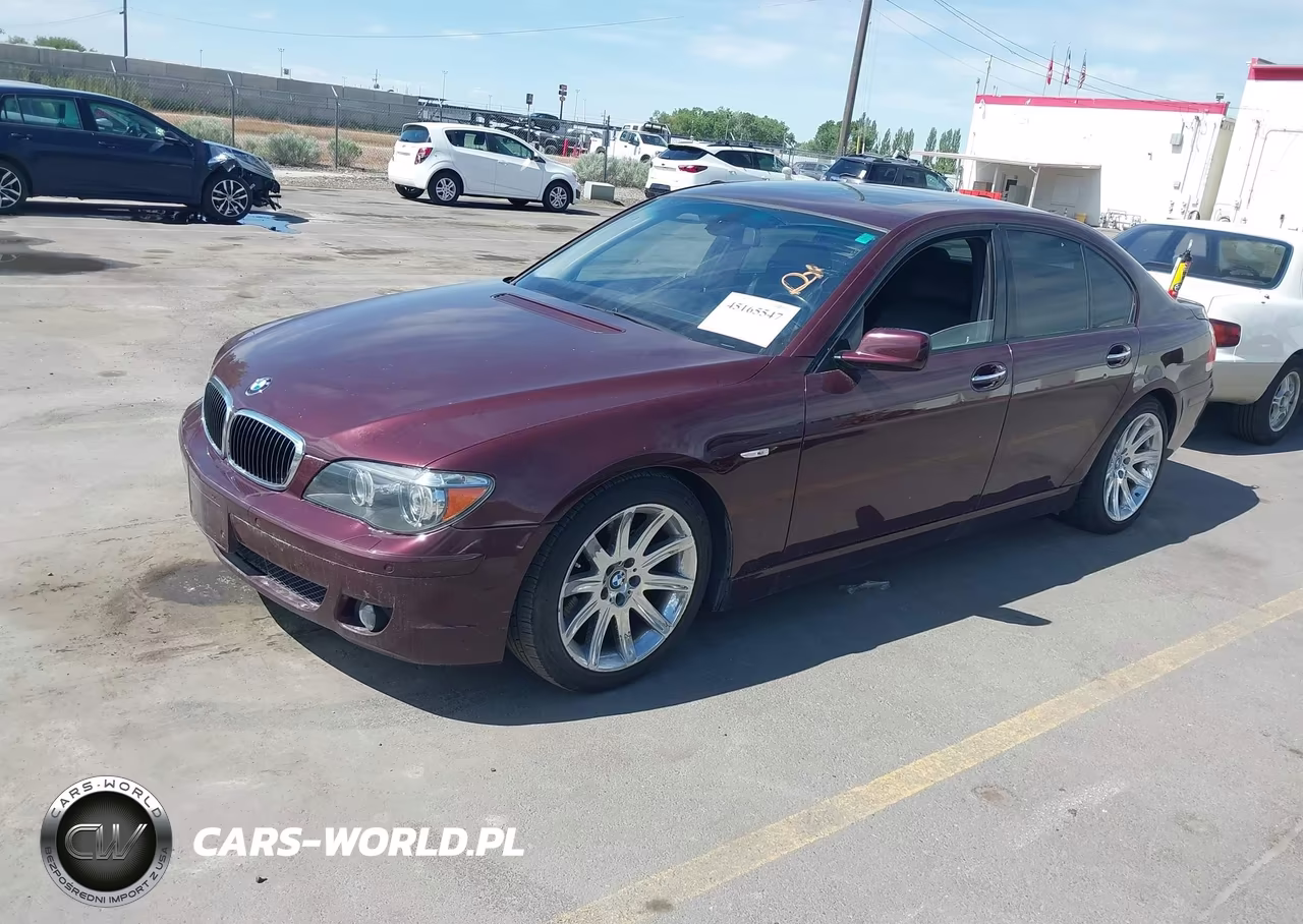 2006 BMW 750I VIN:WBAHL835X6DT00224 - 2
