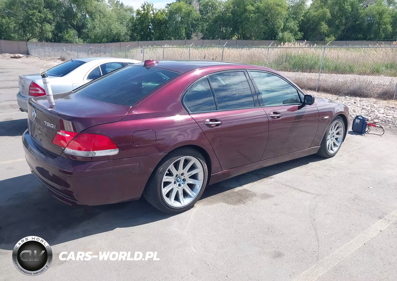 2006 BMW 750I VIN:WBAHL835X6DT00224 - 4