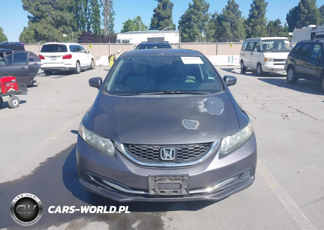 2014 Honda Civic Lx VIN:19XFB2F51EE270498 - 12