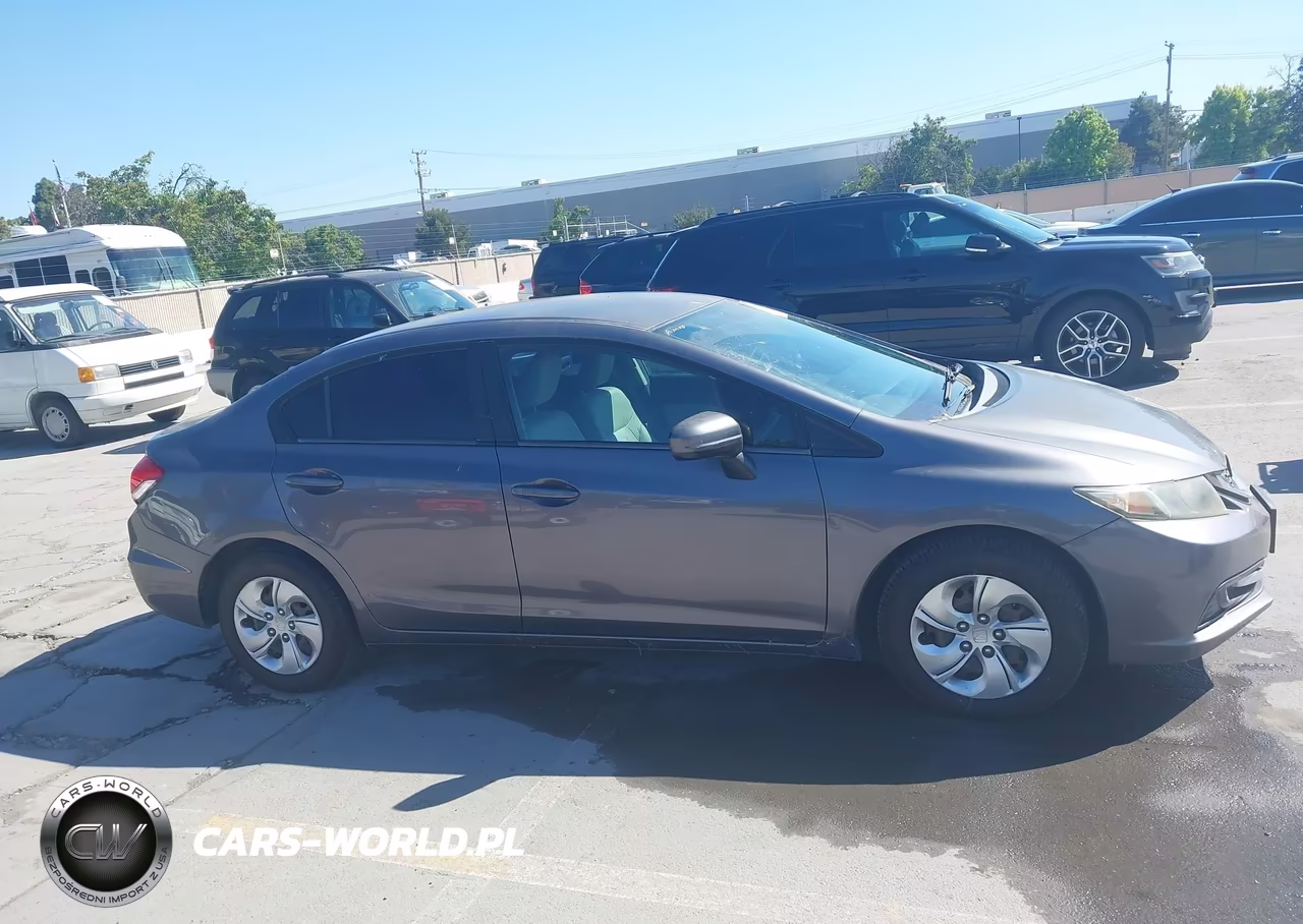 2014 Honda Civic Lx VIN:19XFB2F51EE270498 - 13