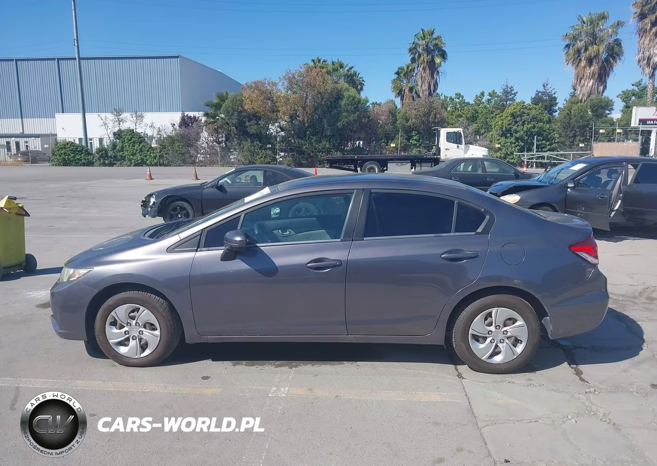 2014 Honda Civic Lx VIN:19XFB2F51EE270498 - 14