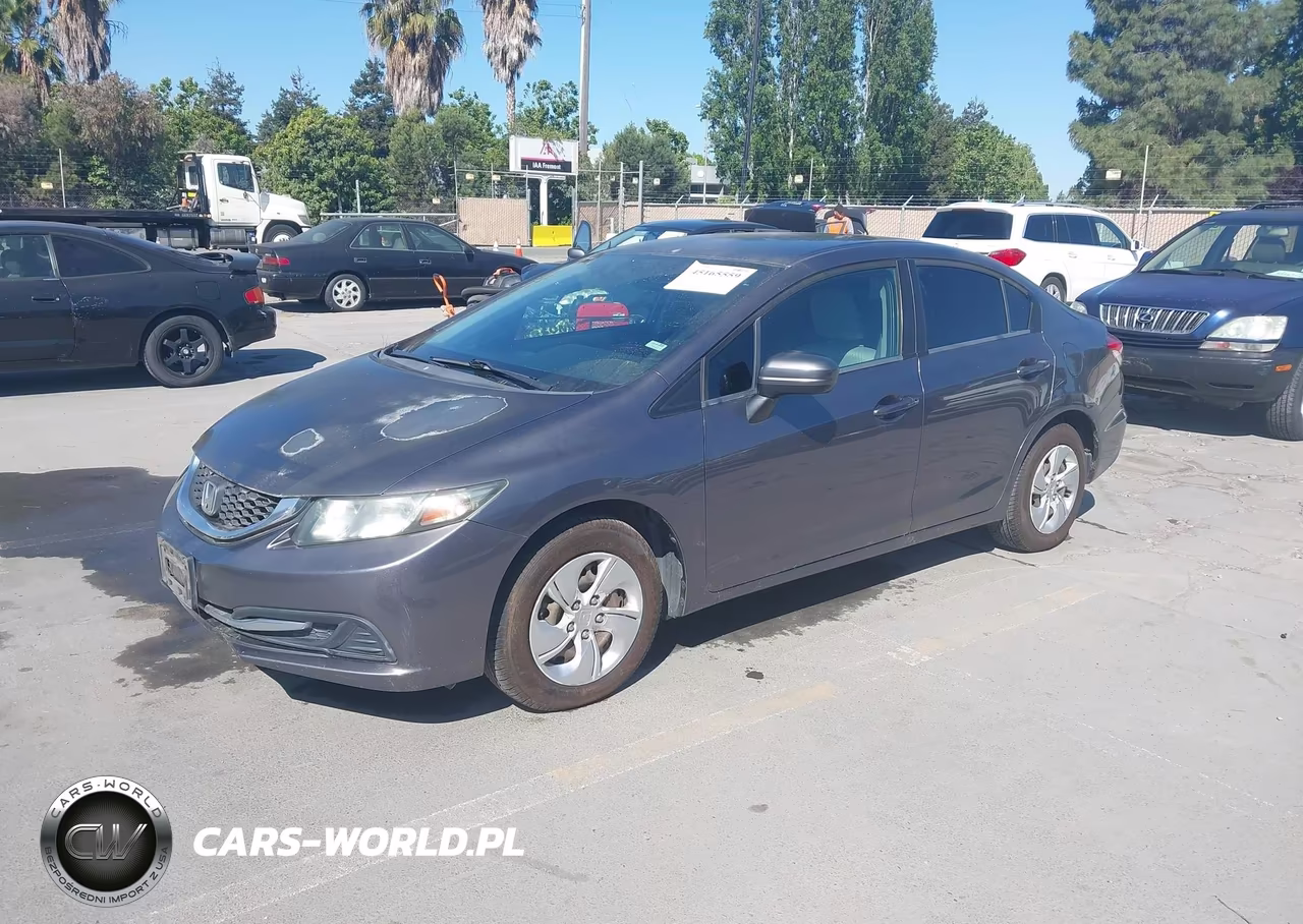 2014 Honda Civic Lx VIN:19XFB2F51EE270498 - 2