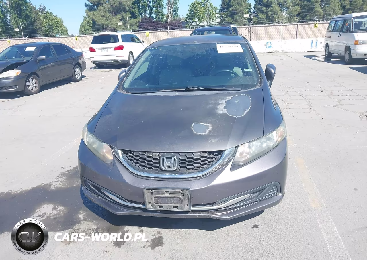 2014 Honda Civic Lx VIN:19XFB2F51EE270498 - 6