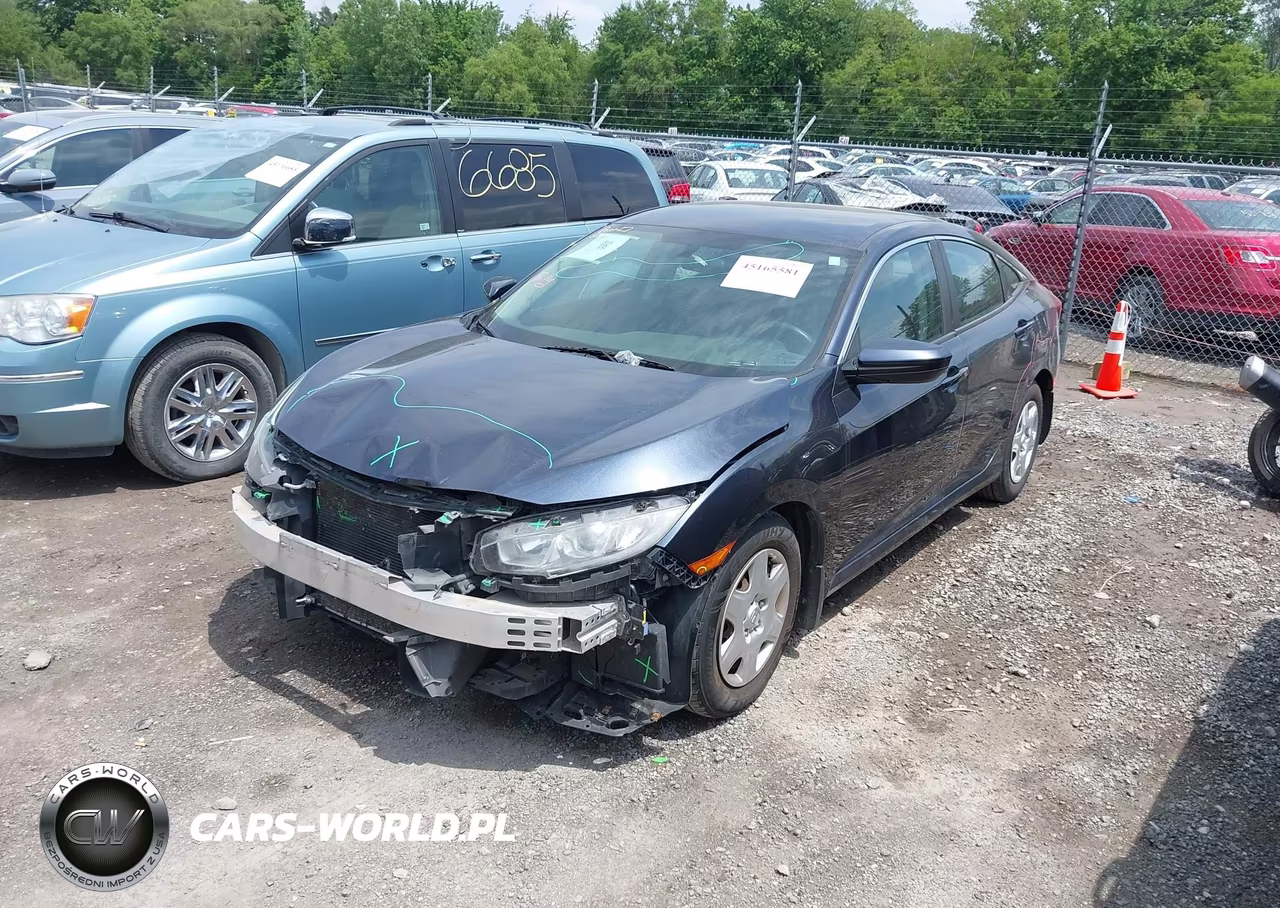 2016 Honda Civic Lx VIN:19XFC2F5XGE089366 - 2
