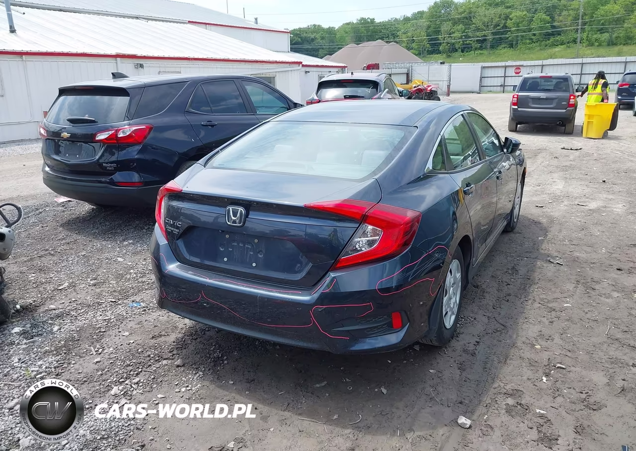 2016 Honda Civic Lx VIN:19XFC2F5XGE089366 - 4