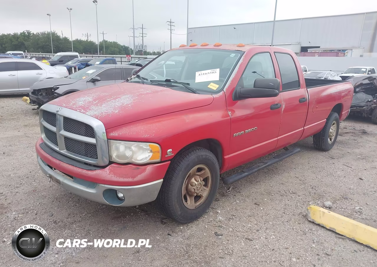 2003 Dodge Ram 3500 Slt-Laramie-St VIN:3D7LA38633G725845 - 2