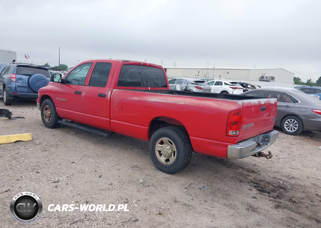 2003 Dodge Ram 3500 Slt-Laramie-St VIN:3D7LA38633G725845 - 3