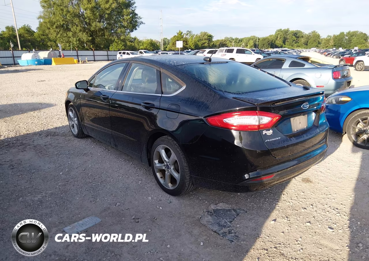 2016 Ford Fusion Se VIN:3FA6P0H72GR136167 - 3