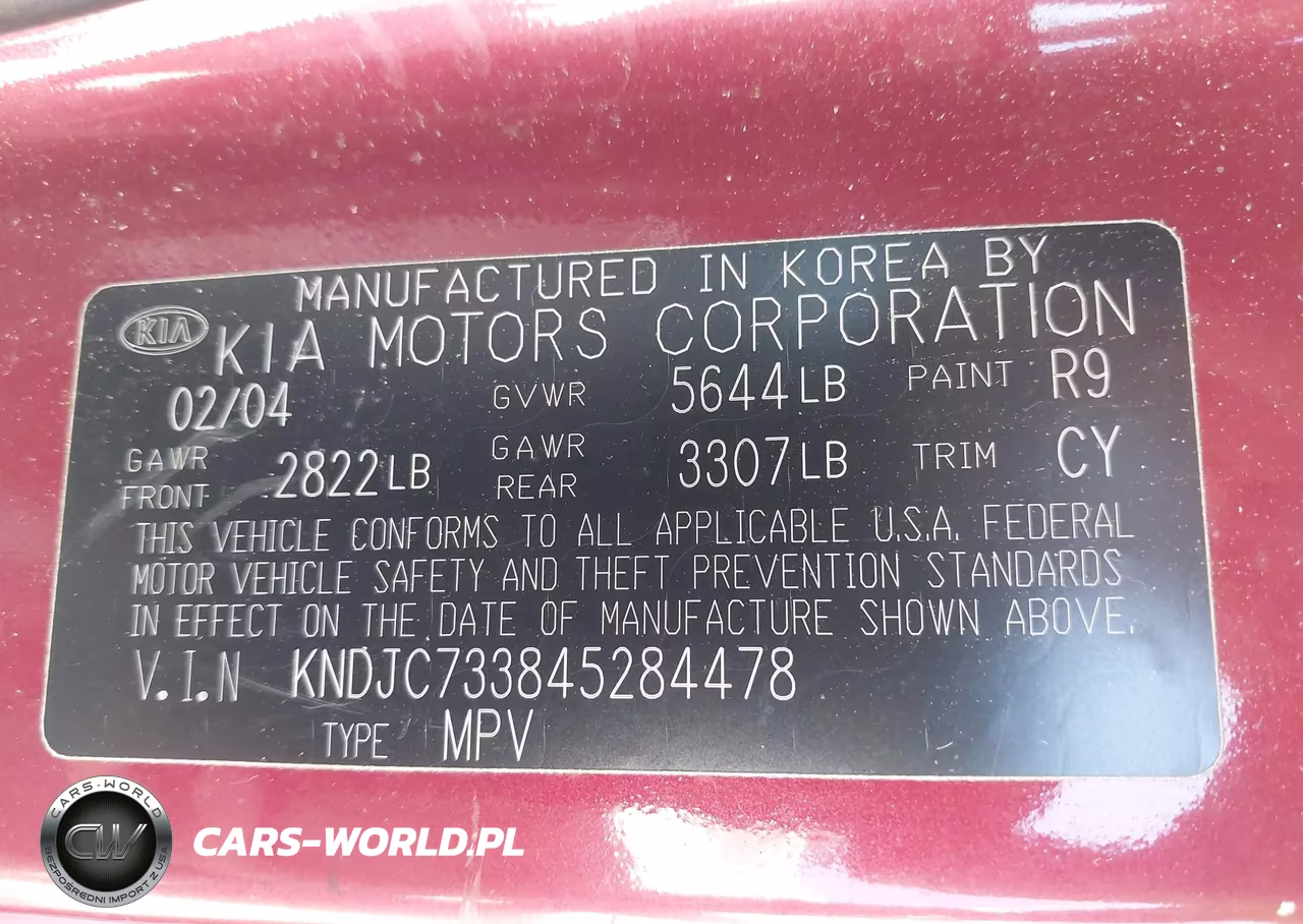 2004 Kia Sorento Ex-Lx VIN:KNDJC733845284478 - 9