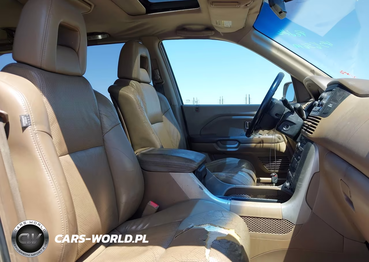 2005 Honda Pilot Ex-L VIN:2HKYF18695H515542 - 5