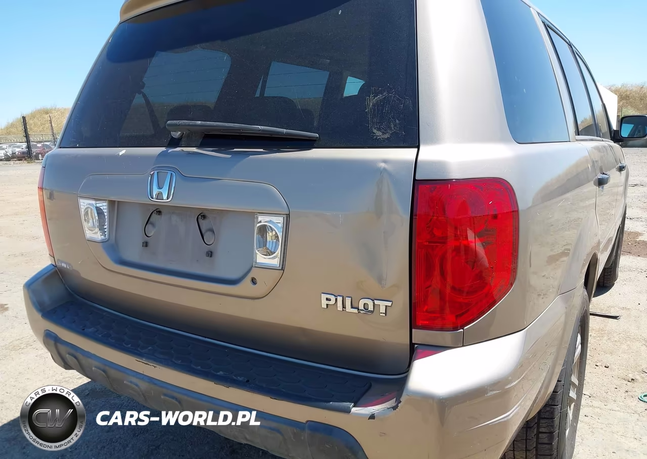 2005 Honda Pilot Ex-L VIN:2HKYF18695H515542 - 6