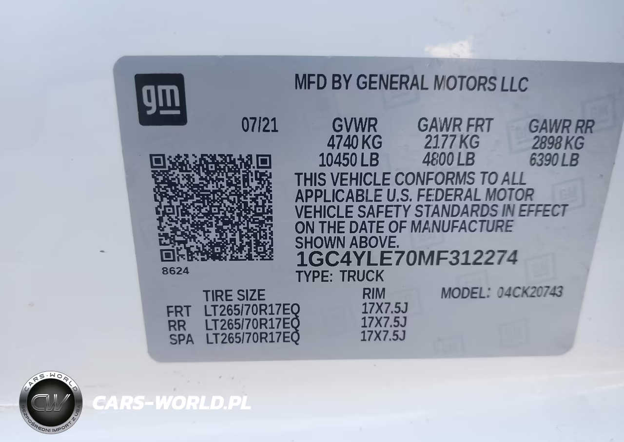 2021 Chevrolet Silverado 2500Hd 4Wd Standard Bed Wt VIN:1GC4YLE70MF312274 - 9