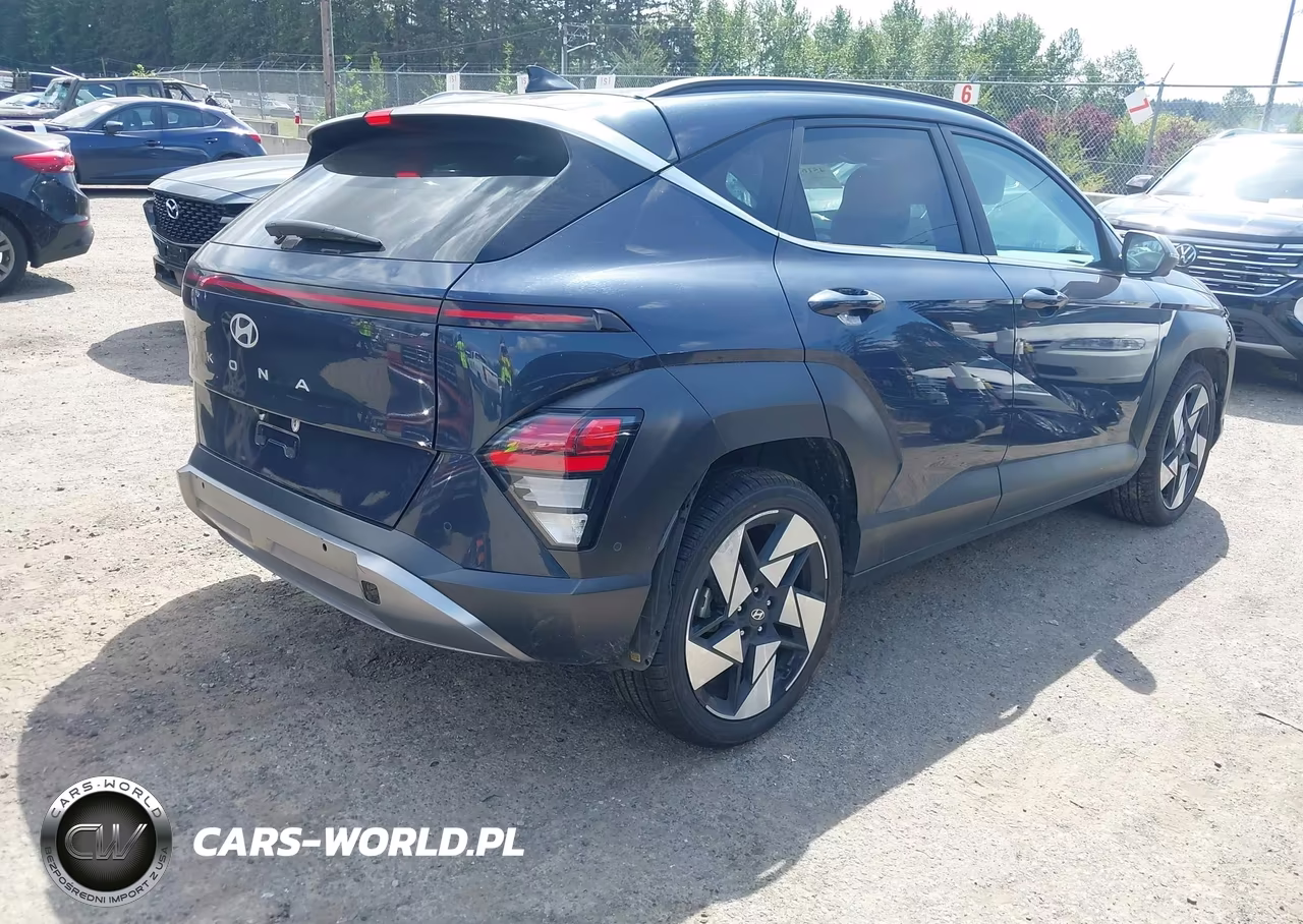 2024 Hyundai Kona Limited VIN:KM8HE3A37RU174468 - 4