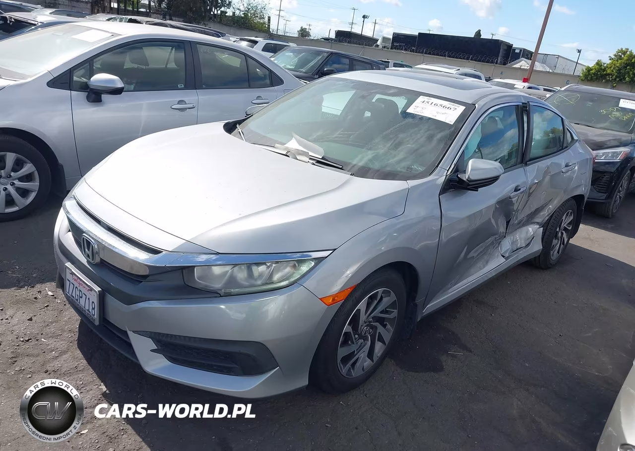 2017 Honda Civic Ex VIN:2HGFC2F72HH520520 - 2