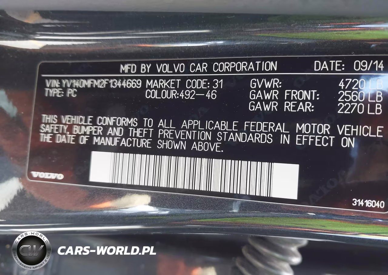2015 Volvo S60 T5 Platinum VIN:YV140MFM2F1344669 - 9