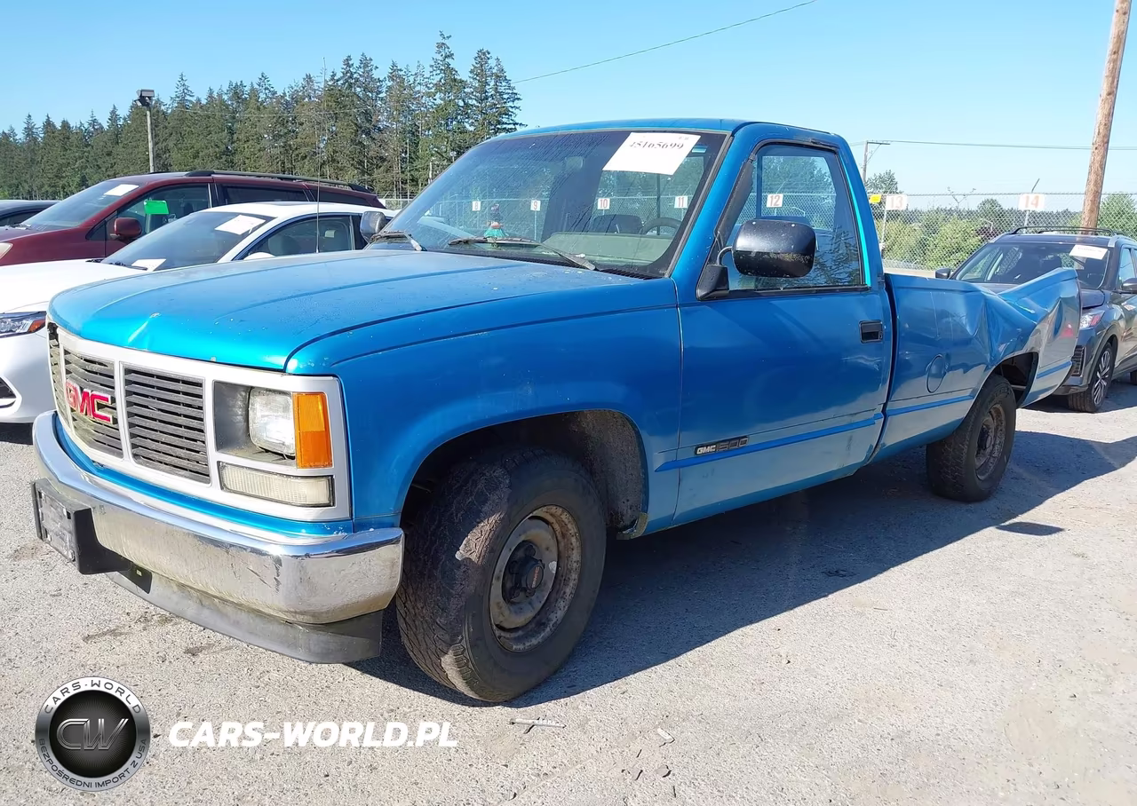 1992 GMC Sierra C1500 VIN:1GTEC14Z3NE515435 - 2