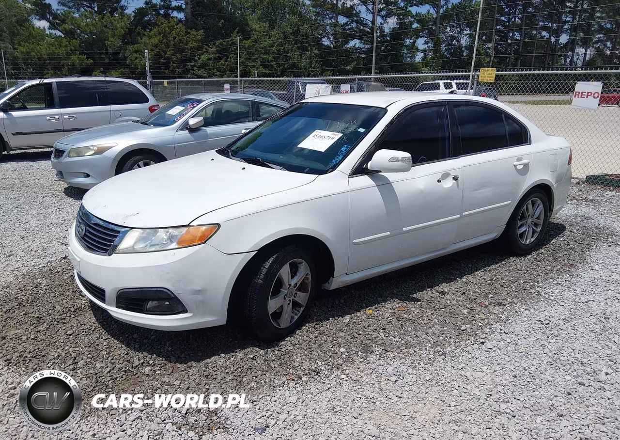 2009 Kia Optima Lx VIN:KNAGE228X95289920 - 2