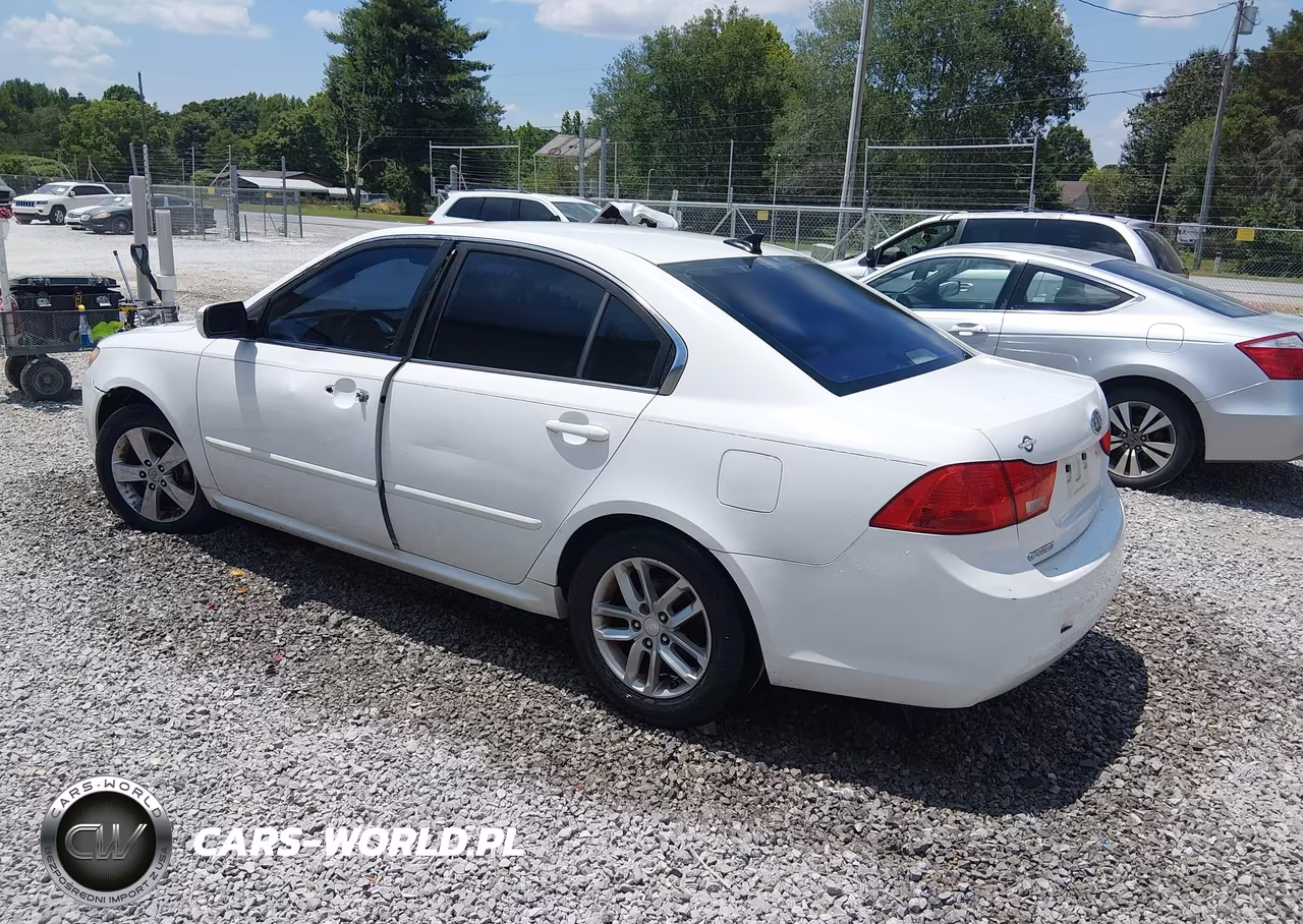 2009 Kia Optima Lx VIN:KNAGE228X95289920 - 3
