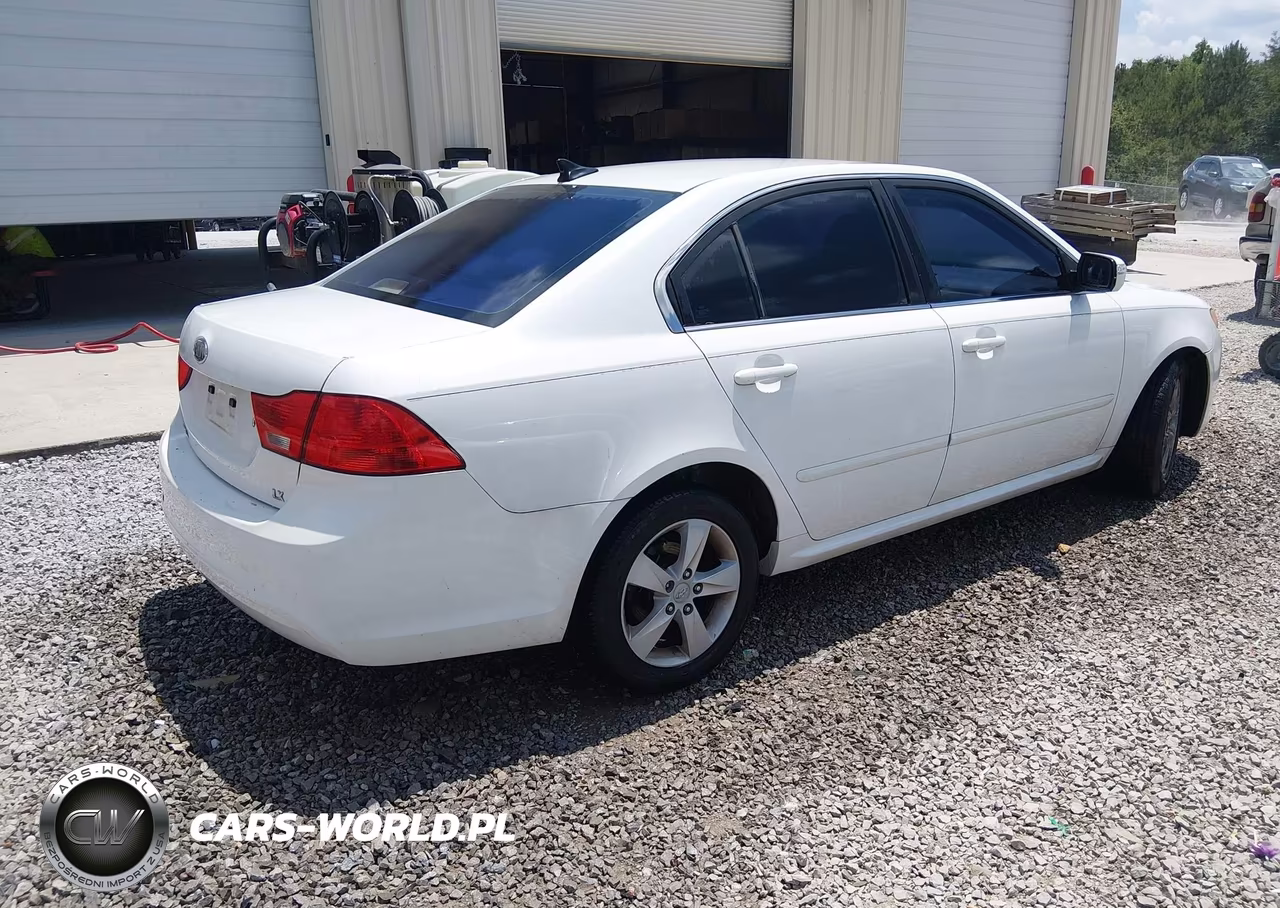 2009 Kia Optima Lx VIN:KNAGE228X95289920 - 4