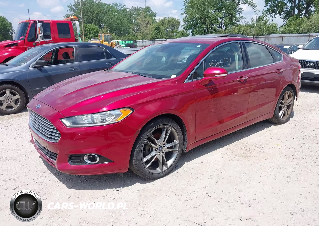 2014 Ford Fusion Titanium VIN:3FA6P0K97ER218547 - 2