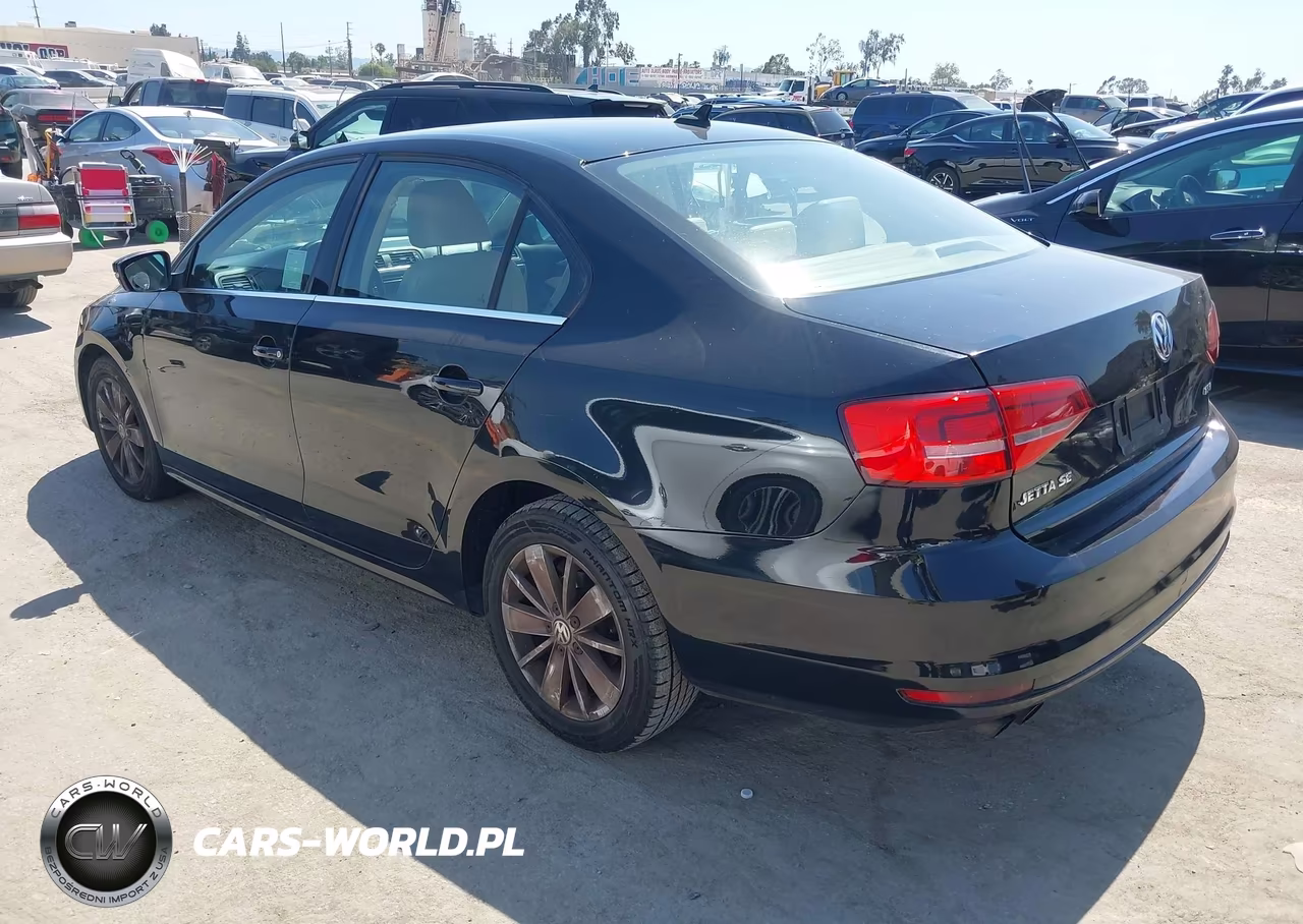 2015 Volkswagen Jetta 1.8T Se VIN:3VWD17AJXFM357204 - 3