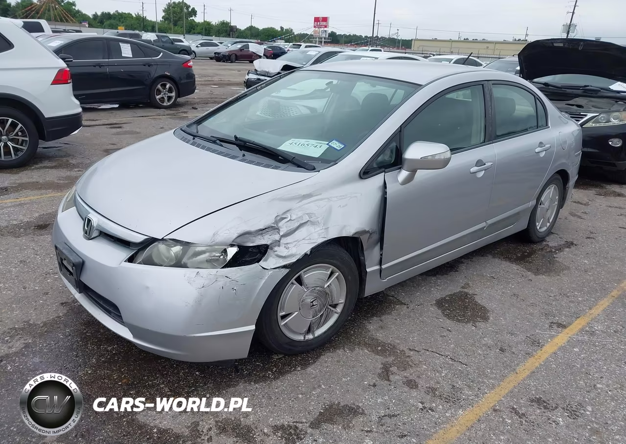 2007 Honda Civic Hybrid VIN:JHMFA36287S018115 - 2